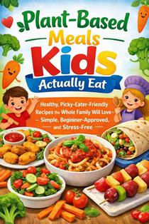 Plant-Based Meals Kids Actually Eat: Healthy, Picky-Eater-Friendly Recipes the Whole Family Will Love - Simple, Beginner-Approved, and Stress-Free