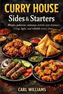 Curry House Sides & Starters: Bhajis, pakoras, samosas, kebabs and chutneys - crisp, light, and reliable every time