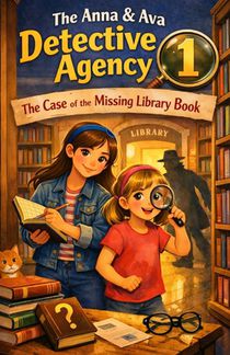 The Case of the Missing Library Book: The Anna & Ava Detective Agency, Book 1