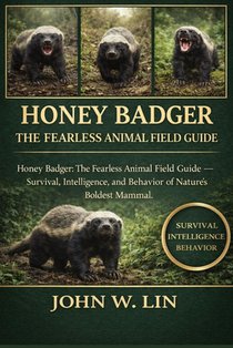 Honey Badger: THE FEARLESS ANIMAL FIELD GUIDE: Honey Badger: The Fearless Animal Field Guide - Survival, Intelligence, and Behavior of Nature's Boldes