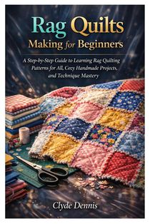 Rag quilts making for Beginners: A Step-by-Step Guide to Learning Rag Quilting Patterns for All, Cozy Handmade Projects, and Technique Mastery