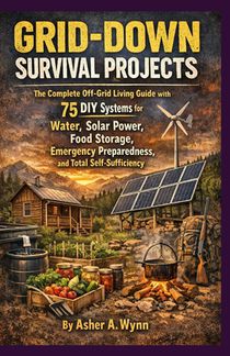 Grid-Down Survival Projects: The Complete Off-Grid Living Guide with 75 DIY Systems for Water, Solar Power, Food Storage, Emergency Pre-paredness, and