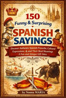 150 Funny & Surprising Spanish Sayings: Discover Authentic Spanish Proverbs, Cultural Expressions, and Their Real Meanings - A Fun and Unique Gift Ide