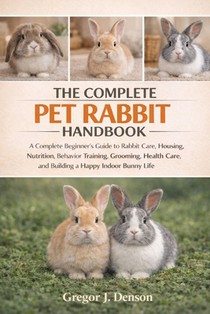 The Complete Pet Rabbit Handbook: A Complete Beginner's Guide to Rabbit Care, Housing, Nutrition, Behavior Training, Grooming, Health Care, and Buildi