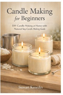 Candle making for beginners: DIY Candle Making at Home with natural soy candle making guide