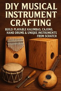 DIY Musical Instrument Crafting: Build Playable Kalimbas, Cajóns, Hand Drums & Unique Instruments from Scratch