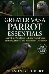 Greater Vasa Parrot Essentials: Everything You Need to Know About Care, Training, Health, and Responsible Ownership