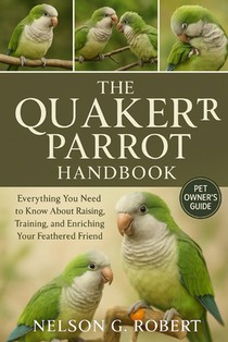 The Quaker Parrot Handbook: Everything You Need to Know About Raising, Training, and Enriching Your Feathered Friend