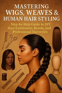 Mastering Wigs, Weaves & Human Hair Styling: Step-by-Step Guide to DIY Hair Extensions, Braids, and Professional Hairstyles