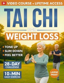 Tai Chi for Weight Loss: 28-Day Challenge with Simple 10-Minute Daily Routine & Low-Impact Exercise for Seniors to Help You Slim Down, Tone Up, and Fe