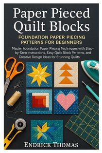 Paper Pieced Quilt Blocks: Foundation Paper Piecing Patterns for Beginners: Master Foundation Paper Piecing Techniques with Step-by-Step Instructions,