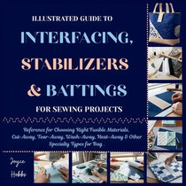 Illustrated Guide to Interfacing, Stabilizers & Battings for Sewing Projects: Reference for Choosing Right Fusible Materials, Cut-Away, Tear-Away, Was