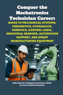 Conquer the Mechatronics Technician Career: Guide to Mechanical Systems, Pneumatics, Hydraulics, Robotics, Control Logic, Industrial Sensors, Automati