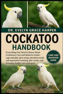 Cockatoo Handbook: Everything You Need to Know, Care and Behavior Guide - cage and play-gym setup, attention needs and separation training, diet varie