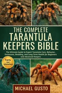 The Complete Tarantula Keepers Bible: The Ultimate Guide to Expert Tarantula Care, Behavior, Enclosures, Breeding, and Long-Term Health for Beginners