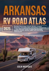 Arkansas RV Road Atlas 2025: Detailed Road Maps, Scenic Routes, Curated Itineraries, Campgrounds, and Outdoor Adventures - Your Ultimate Guide to Expl