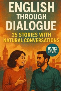 English Through Dialogue: 25 Stories with Natural Conversations (B1/B2): Practice Real English Conversations for Intermediate Learners