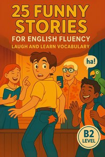 25 Funny Stories for English Fluency: Laugh and Learn Vocabulary (B2 Level): Fun and Easy English Practice with Real-Life Humor