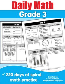 Putman, L: Daily Math Grade 3