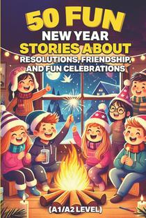 50 Fun New Year Stories About Resolutions, Friendship, and Fun Celebrations (A1/A2 Level): Simple English Tales for Young ESL Learners, Kids, and Begi