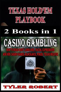 Texas Hold'em Playbook Casino Gambling 2 Books in 1