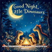 Good Night, Little Dinosaurs: A Soothing Bedtime Book with Sleepy Dinos for Kids Ages 2-5