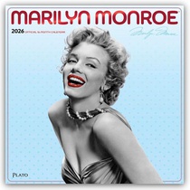 Marilyn Monroe OFFICIAL | 2026 12 x 24 Inch (Hanging) Monthly Square Wall Calendar | Foil Stamped Cover