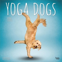 Yoga Dogs - Hunde Yoga 2026 - 16-Monatskalender