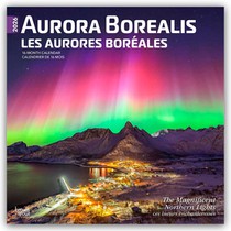 Aurora Borealis - Polarlicht 2026 - 16-Monatskalender