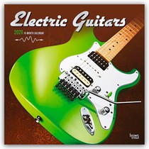 Electric Guitars - Elektrische Gitarren 2026 - 16-Monatskalender