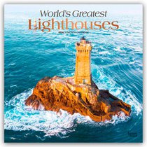 World Greatest Lighthouses - Die größten Leuchttürme der Welt 2026 - 16-Monatskalender