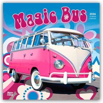 Magic Bus 2026 Square Flap Motor Club Calendar