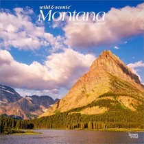 Montana Wild & Scenic 2026 12 X 24 Inch (Hanging) Monthly Square Wall Calendar Plastic-Free
