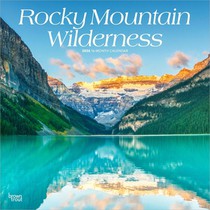Rocky Mountain Wilderness 2026 12 X 24 Inch (Hanging) Monthly Square Wall Calendar Plastic-Free