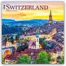 Switzerland 2026 Square Flap Calendar