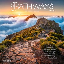 Pathways 2026 12 X 24 Inch (Hanging) Monthly Square Wall Calendar Plastic-Free