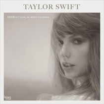 Taylor Swift Official 2026 12 X 24 Inch (Hanging) Monthly Square Wall Calendar Plastic-Free