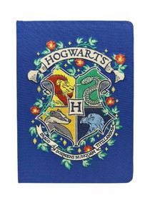 Harry Potter: Hogwarts Crest Embroidered Journal