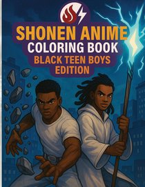 Shonen Anime Coloring Book