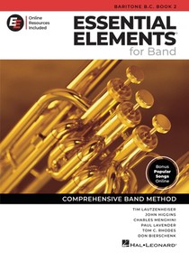 Essential Elements for Band - Baritone B.C. Book 2 with Eei
