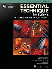 Essential Technique for Strings - Book 3 with Online Resources