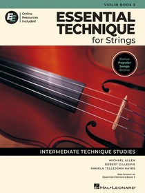 Essential Technique for Strings - Violin Book 3 with Online Resources
