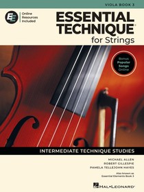 Essential Technique for Strings - Viola Book 3 with Online Resources
