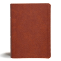 CSB Study Bible, Personal Size, Digital Study Edition, Burnt Sienna Leathertouch