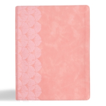 KJV Notetaking Bible, Large Print Edition, Soft Pink Leathertouch