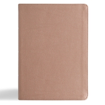 KJV Study Bible, Personal Size Edition, Rose Gold Leathertouch