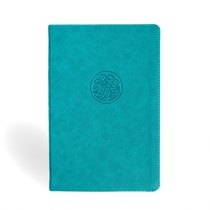 NASB Giant Print Reference Bible, Teal Leathertouch, Indexed