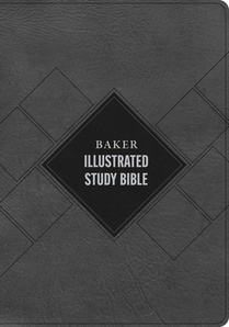 CSB Baker Illustrated Study Bible, Charcoal Leathertouch