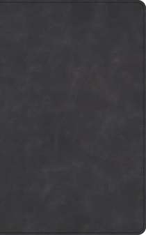 NASB Verse-By-Verse Reference Bible, Holman Handcrafted Collection, Marbled Slate Premium Calfskin
