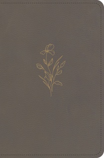 KJV Large Print Compact Reference Bible, Clay Leathertouch